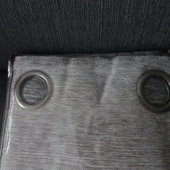 Set of Two(2) Bouclair Grommet Curtains SN# S18 BATCHA *Brand New* - Picture 3 of 8